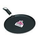Crystal Platinum Series Non-Stick Dosa Tawa| Flat Tawa|300 mm | 3 mm Thickness | Metal Spoon Friendly | 3 Layer Coating