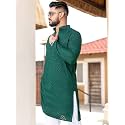 Men39s Floral Embroidered Cotton Rich Traditional and
