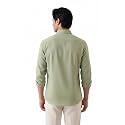 CRYSTAL SKY Men Airy Linen Cotton Shirt