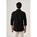 CRYSTAL SKY Men Airy Linen Cotton Shirt