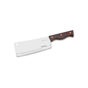 crystal stainless steel cleaver knife 2794cm rosewood brown