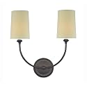 Crystorama Libby Langdon Sylvan 2 Light Dark