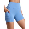 CRZ YOGA Butterluxe Biker Shorts Pockets 5"