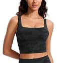 CRZ YOGA Butterluxe Square Neck Crop Tank