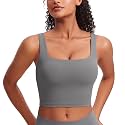 CRZ YOGA Butterluxe Square Neck Crop Tank