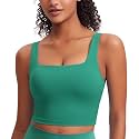 CRZ YOGA Butterluxe Square Neck Crop Tank