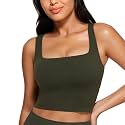 CRZ YOGA Butterluxe Square Neck Crop Tank