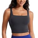 CRZ YOGA Butterluxe Square Neck Crop Tank