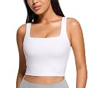 CRZ YOGA Butterluxe Square Neck Crop Tank