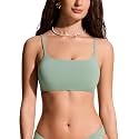 CRZ YOGA D-DD Scoop Neck Bikini Tops