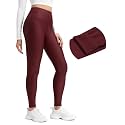 CRZ YOGA Fleece Thermal Leggings 28''