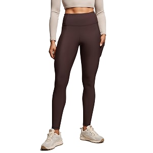 CRZ YOGA Fleece Thermal Leggings Pockets 28