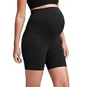 CRZ YOGA Maternity Biker Shorts 6"