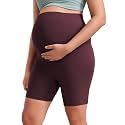 CRZ YOGA Maternity Biker Shorts 6"