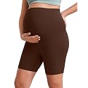 CRZ YOGA Maternity Biker Shorts 6"