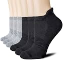 CS CELERSPORT 6 Pairs Ankle Athletic Running Socks Low Cut Sports Tab Socks for Men and Women
