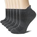 CS CELERSPORT 6 Pairs Ankle Athletic Running Socks Low Cut Sports Tab Socks for Men and Women