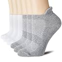 CS CELERSPORT 6 Pairs Ankle Athletic Running Socks Low Cut Sports Tab Socks for Men and Women