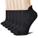 CS CELERSPORT 6 Pairs Ankle Athletic Running Socks Low Cut Sports Tab Socks for Men and Women