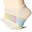 CS CELERSPORT 6 Pairs Ankle Athletic Running Socks Low Cut Sports Tab Socks for Men and Women