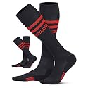 CS CELERSPORT Striped Soccer Athletic Knee High Socks for Kids Youth Adult