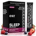 CS2 Sleep Drink Mix - Magnesium, Apigenin, L-Theanine - Mixed Berry - 30ct
