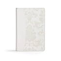 CSB Bride's Bible, White LeatherTouch, Red Letter, Presentation Page, Elagent Design, Gift, Keepsake, Easy-to-Read Bible Serif Type