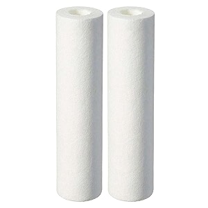 csi international 10-inch spun filter cartridge for ro water purifier  5 micron sediment filter  pre filter cartridge for ro uv uf tds purifier  universal fit  pack of 3