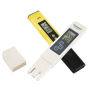 csi international digital tdsampec water and temperature meter - purity tester with 1ppm resolution - automatic calibration - pen type water quality tester for ph testing of drinking water
