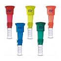 CSI INTERNATIONAL Garden Hose Quick Connector Set – 1/2 Inch PVC Hose Jointer | Fast Fitting Water Pipe Coupler for Garden, Lawn, Car Wash | Leakproof, Easy Connect (Set of 5)