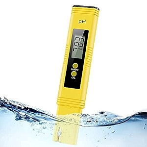 csi international ph meter - high accuracy water testing tool with temperature measurement - 000-1400 ph range - water quality tester for home aquariums pools