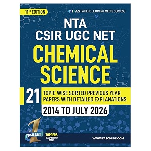 csir net chemical science book 2026  21 topicwise previous year solved papers 2014 to july 2026 with detailed solutions  topicwise csir net chemistry pyq book  ifas publications