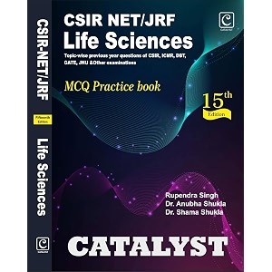 csir netjrf life sciences mcq practice book by catalyst