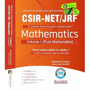 csir-netjrf mathematics previous years solved papers volume -1 pure mathematics 6th edition june 2011 to june 2024