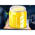 AirSky Car Air Freshener Gel, Pine Apple Scent, Yellow, 180 Ml, Lasts 60 Days