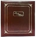 CSN - CUTE SHOPPING NETWORK? Natraj Series Vinyl Leather Cover Photo Album with Extra Clear PVC Film & Memo Writing Space 200 Photos (Photo Size Supported: 4x6 Inches, Brown)