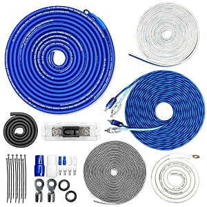 ct sounds 4 gauge complete installation 4ga elite amplifier wire kit