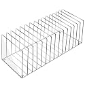 Ctosree 15 Compartments Acrylic Desk File Organizer