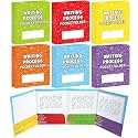 Ctosree 30 Pcs Writing Process Folders Bulk, Classic Color, Classic Style
