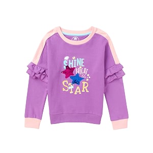 Cub McPaws Girls Fashion Sweatshirt Tie
