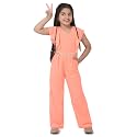 Cub McPaws Girls Ruffle Sleeves Jumpsuit with