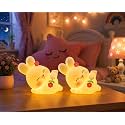 Cubbie Cute Bunny LED Night Lamp Safe
