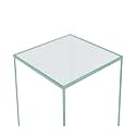 Cube Rimless Frameless Extra Clear All Glass Aquarium, Low Iron Glass Tank, 5mm Glass, White Leveling Mat Included, w/Lids Options