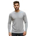 CUBIQ Men39s Cotton Blend Solid Slub T-Shirt