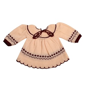 cubs amp hugs baby knitted woolen frock