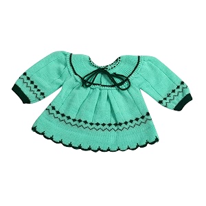 cubs amp hugs baby knitted woolen frock