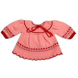 cubs amp hugs baby knitted woolen frock