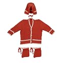 Cubs &amp; HUGS New Born Baby Clothes Set 0-3 Months | Woollen Sweater | Born Baby