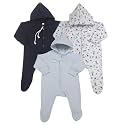 CUBS & HUGS New Born Baby Clothes Set Romper & Sleepsuit For Baby (Pack of 3)