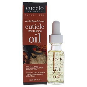 cuccio naturale revitalizing cuticle oil - hydrating oil to repair cuticles overnight- remedy for damaged and thin nails - paraben and cruelty free - vanilla bean and sugar 05 oz